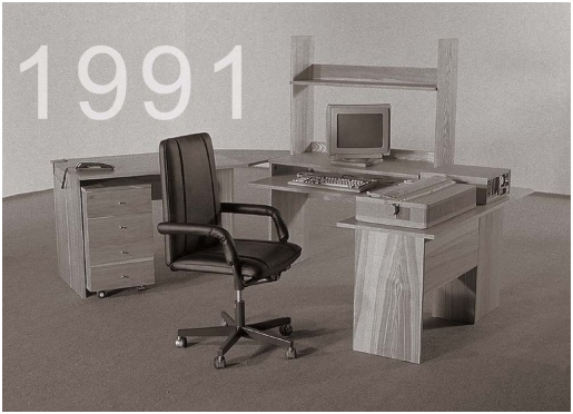 Первые выпущенные модели мебели от компании Narbutas